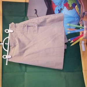 Donnelly's (RI) Girls Tan Uniform Skort, Size 6X
